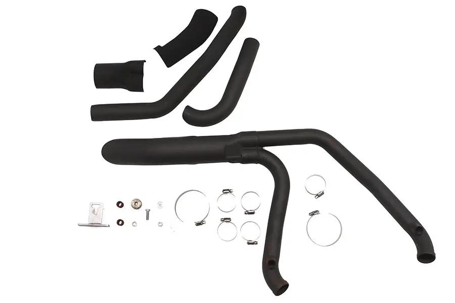 Wyatt Gatling Afterburner Exhaust System for Harley Davidson FLT – Black Finish Part 8097 by Wyatt Gatling