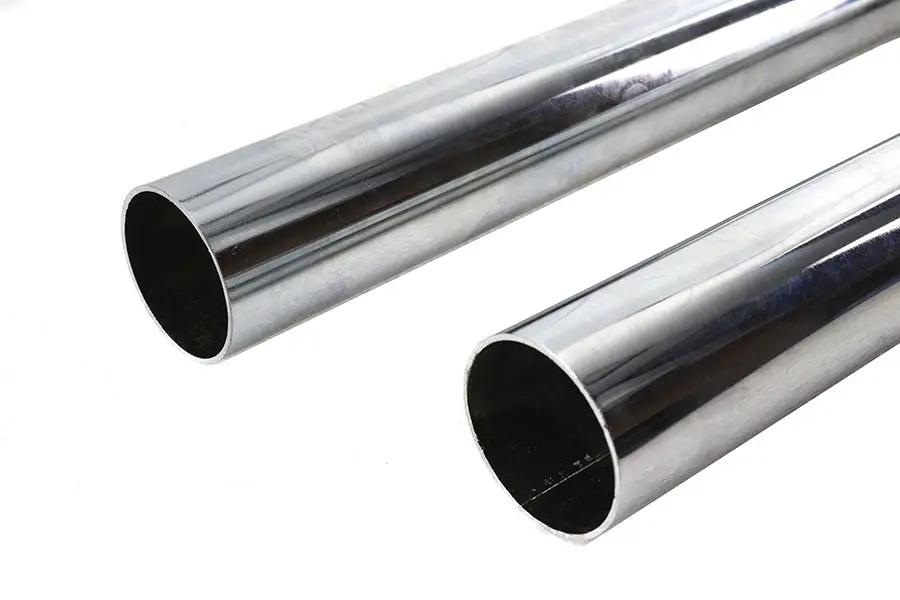 V-Twin Exhaust Drag Pipe Set Chrome Shotgun Style for Harley Davidson FXST (2007-2016) by V-Twin