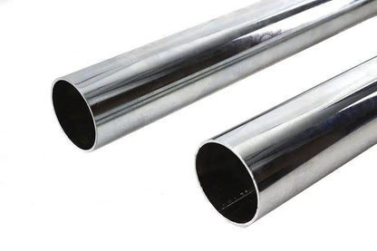 V-Twin Exhaust Drag Pipe Set Chrome Shotgun Style for Harley Davidson FXST (2007-2016) by V-Twin
