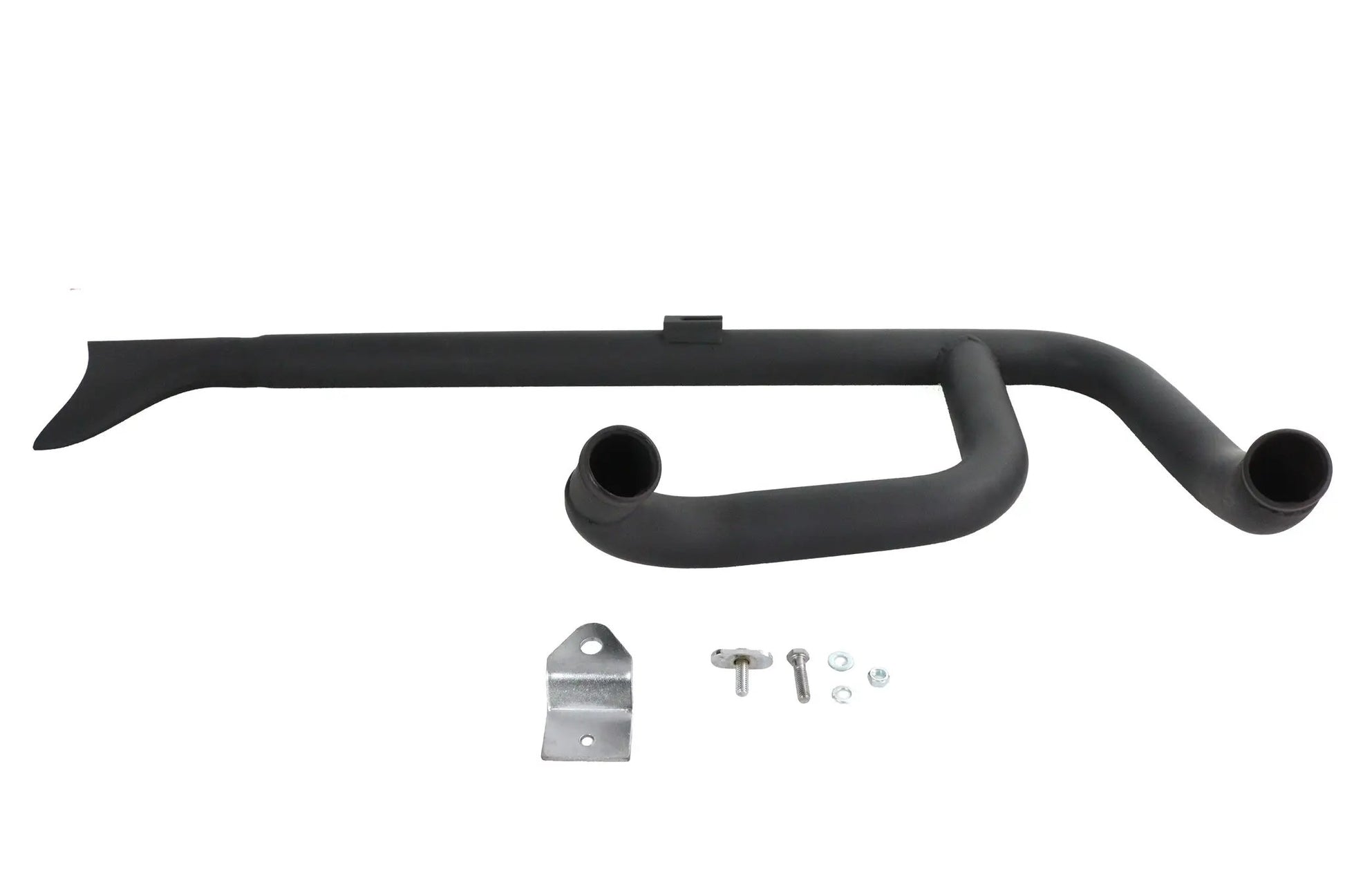 Wyatt Gatling 2:1 Fishtail Exhaust Header Pipe for Harley Davidson XL (Black) by Wyatt Gatling