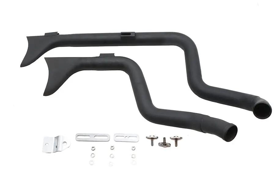 V-Twin XL Staggered Fishtail Exhaust System Chrome Part 8256 for Harley Davidson XL Models by V-Twin