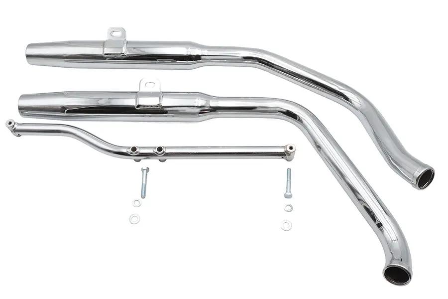 Paughco 731STM Softail Muffler Header Set for Harley Davidson FXST (1984-1993) by Paughco