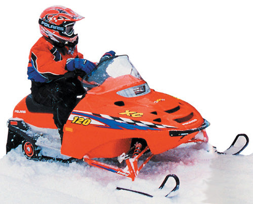 WOODYS SXP-4000 XC-120 Carbide Snowmobile Runners, Pair