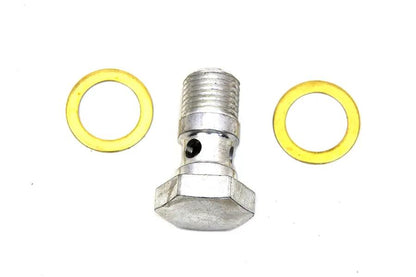 Colony Oil Line Banjo Bolt and Washer Kit for Harley Davidson EL and U Models by Colony