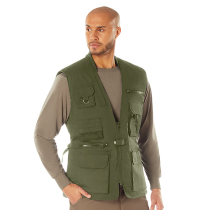 Rothco Plainclothes Concealed Carry Vest Olive Drab Size Large