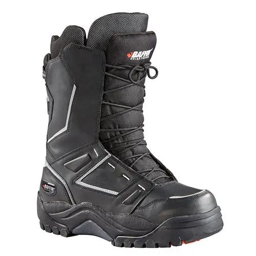 Baffin Powder Boots for Men – Size 9 Black/Silver, Durable Winter Footwear by BAFFIN
