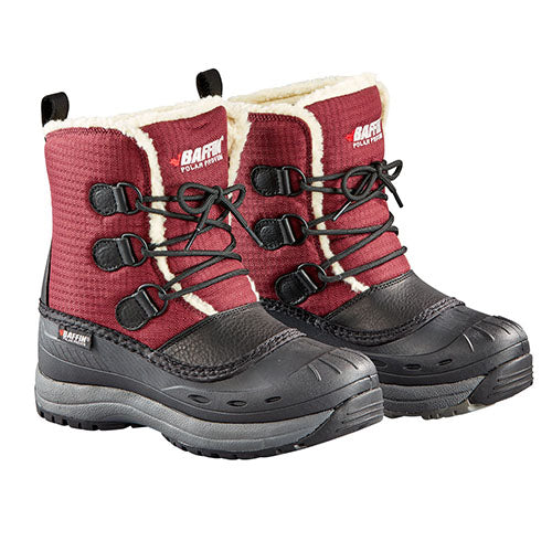 BAFFIN Tessa Women's Sangria Snow Boots (Size 6) | Durable Winter Footwear