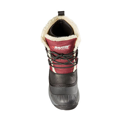 BAFFIN Tessa Women's Sangria Snow Boots (Size 6) | Durable Winter Footwear