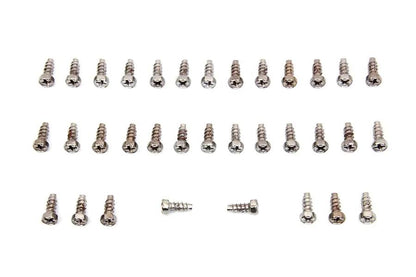 Colony Rocker Arm Cover Screw Kit Chrome for Harley Davidson FL and EL Models by Colony