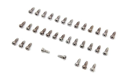 Colony Rocker Arm Cover Screw Kit Chrome for Harley Davidson FL and EL Models by Colony