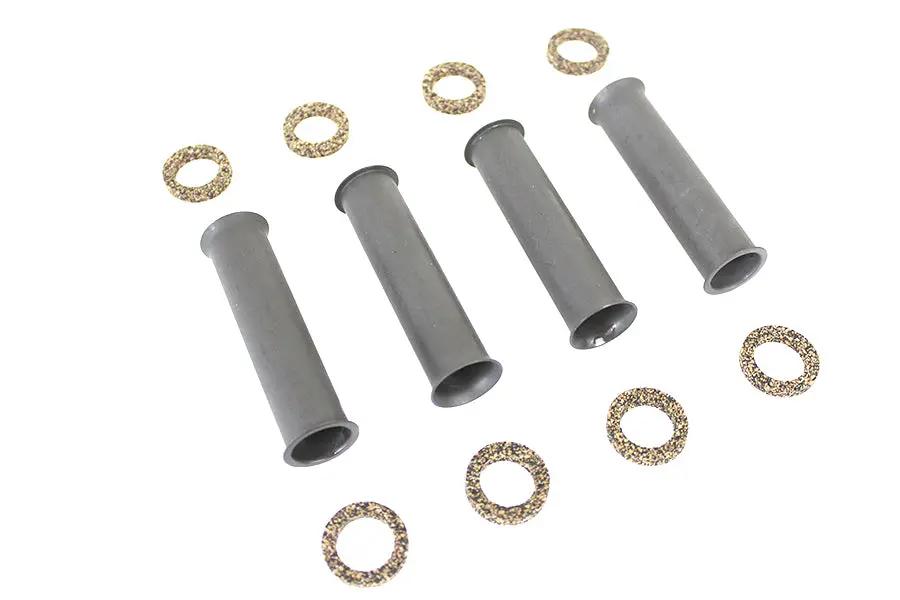 Colony Lower Pushrod Cover Kit Parkerized for Harley Davidson FL (1940-1947) by Colony