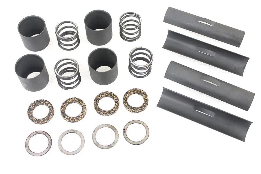 Colony Upper Pushrod Cover Kit Parkerized for Harley Davidson FL 1940-1947 by Colony
