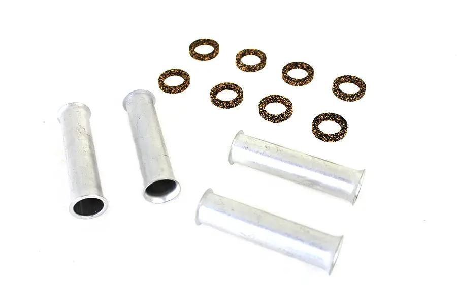 Colony Lower Pushrod Cover Kit Cadmium Plated for 1940-1947 Harley Davidson FL by Colony