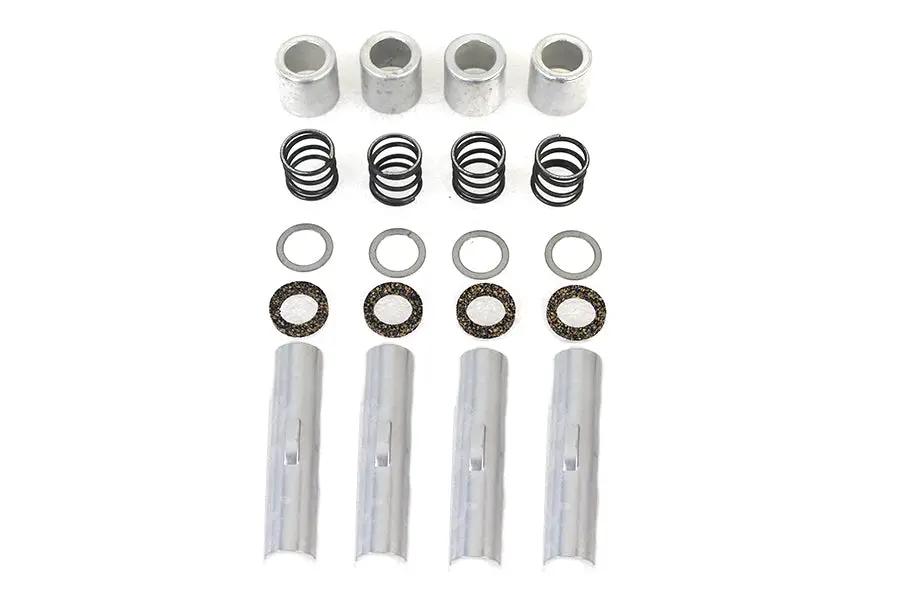 Colony Upper Pushrod Cover Kit Cadmium Plated for Harley Davidson FL (1940-1947) by Colony