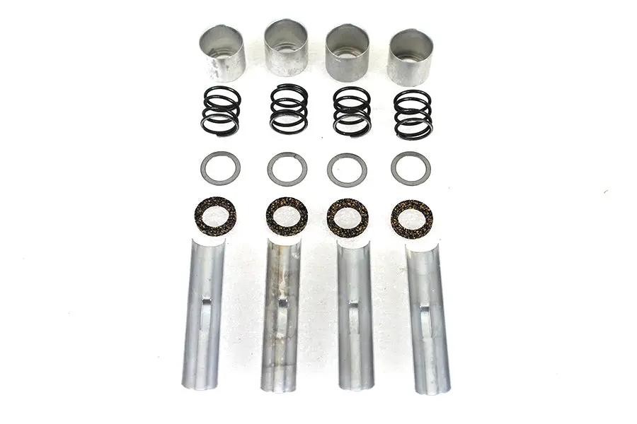 Colony Upper Pushrod Cover Kit Cadmium Plated for Harley Davidson FL (1940-1947) by Colony