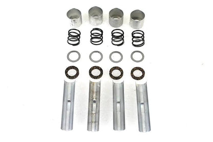 Colony Upper Pushrod Cover Kit Cadmium Plated for Harley Davidson FL (1940-1947) by Colony