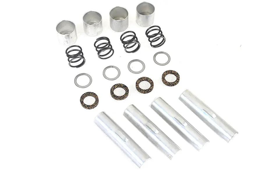 Colony Upper Pushrod Cover Kit Cadmium Plated for Harley Davidson FL (1940-1947) by Colony