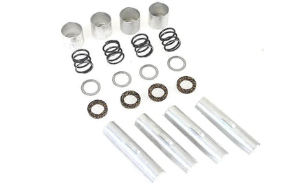 Colony Upper Pushrod Cover Kit Cadmium Plated for Harley Davidson FL (1940-1947) by Colony
