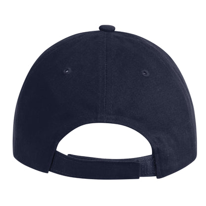 Rothco Supreme Solid Color Low Profile Cap Navy Blue - Comfortable Brushed Cotton Twill Baseball Cap with Adjustable Fit