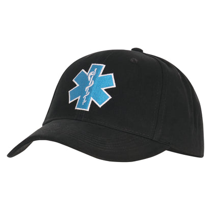 Rothco EMS Supreme Low Profile Insignia Cap - Comfortable Brushed Cotton Twill with Embroidered EMS Badge