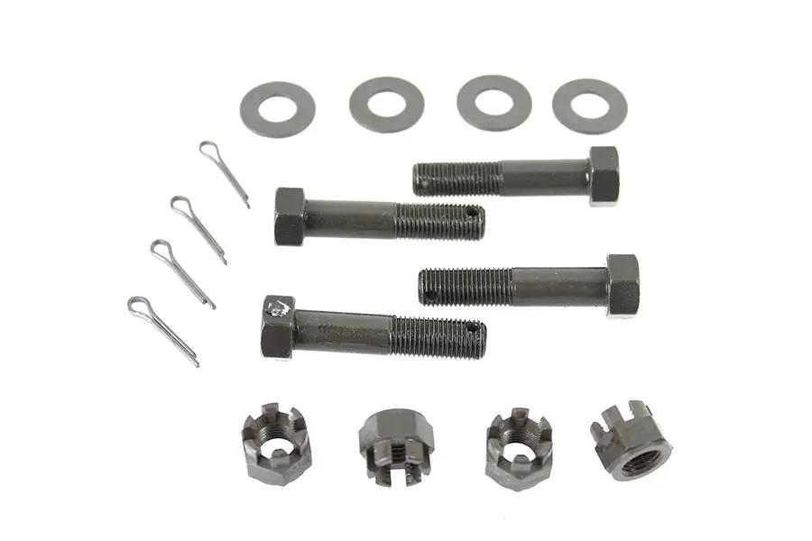 Colony Lower Motor Mount Kit Parkerized for Harley Davidson VL and W Models by Colony