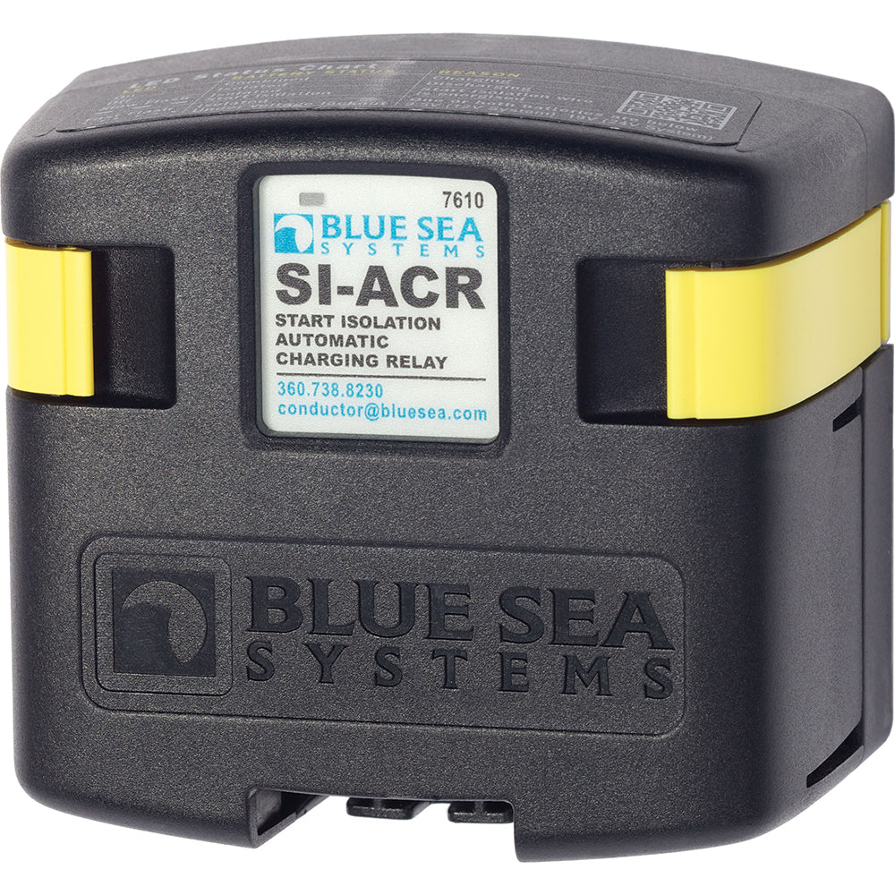 Blue Sea Systems 7610 120 Amp SI-Series Automatic Charging Relay for Marine and Automotive Applications