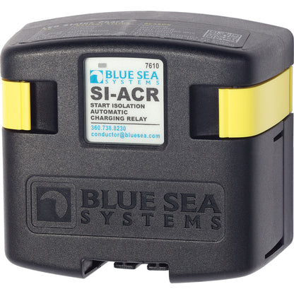 Blue Sea Systems 7610 120 Amp SI-Series Automatic Charging Relay for Marine and Automotive Applications