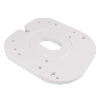 Seaview 4-Degree Wedge for Closed Dome Radars - 18 to 24 Inches, White