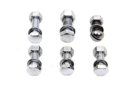Colony Exhaust System Mounting Bolt Kit Chrome for Harley Davidson W (1932-1941) by Colony