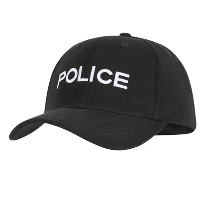Rothco Police Supreme Low Profile Insignia Cap - Brushed Cotton Twill with Adjustable Fit