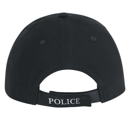 Rothco Deluxe Police Low Profile Cap Black / White