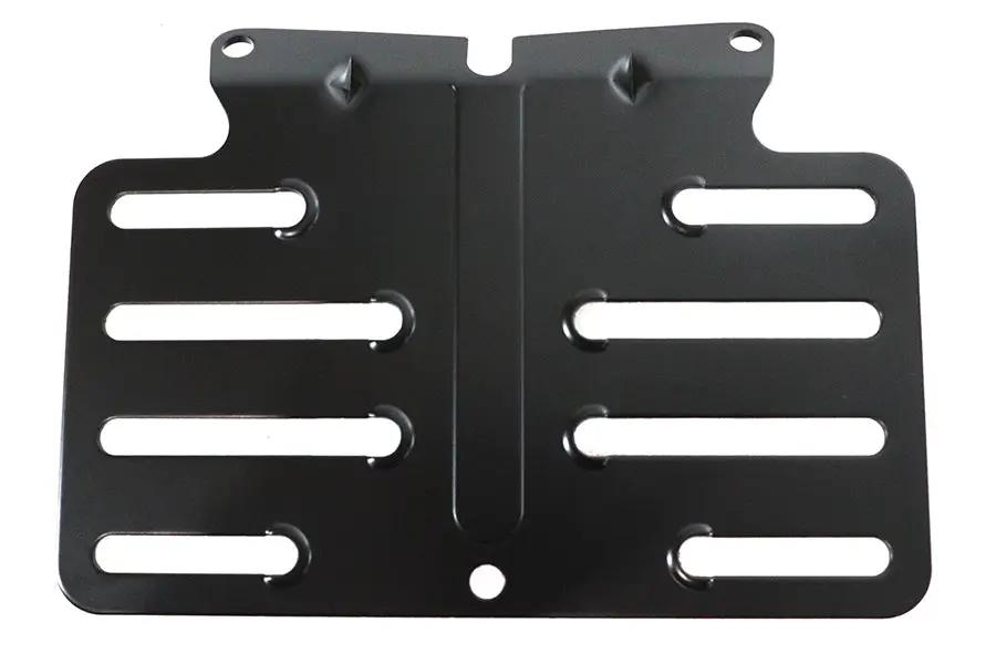 V-Twin License Plate Backing Plate in Black for Harley Davidson FLT Models by V-Twin