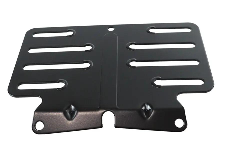 V-Twin License Plate Backing Plate in Black for Harley Davidson FLT Models by V-Twin