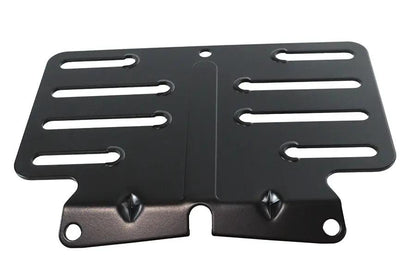 V-Twin License Plate Backing Plate in Black for Harley Davidson FLT Models by V-Twin