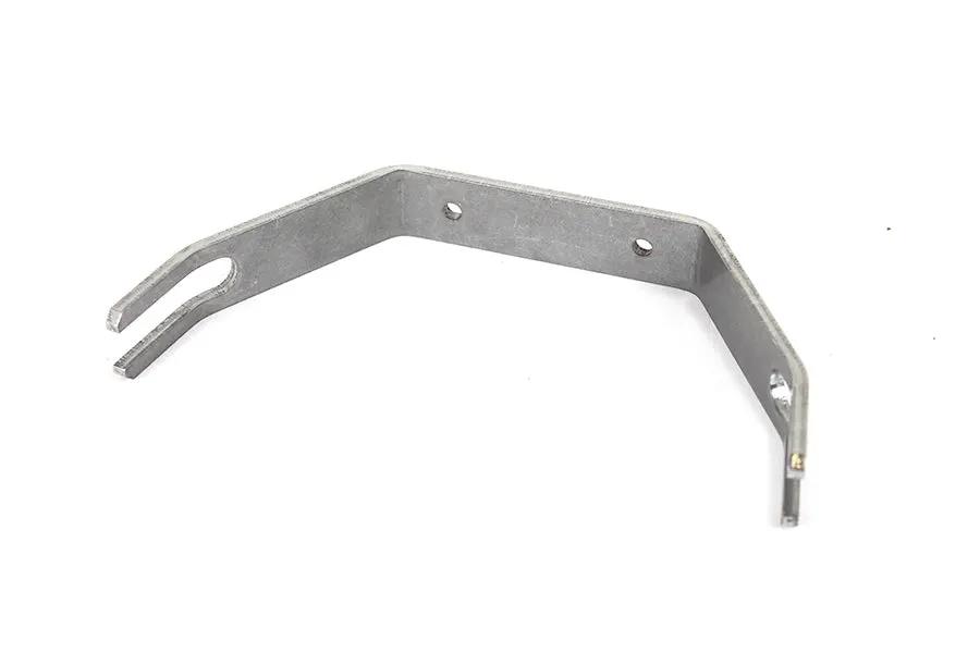 Wyatt Gatling 6 Inch Flat Fender Bracket in Raw Steel - Durable Mounting Support by Wyatt Gatling