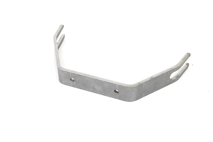 Wyatt Gatling 6 Inch Flat Fender Bracket in Raw Steel - Durable Mounting Support by Wyatt Gatling