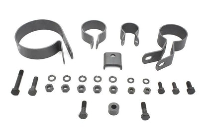 V-Twin Parkerized Exhaust System Clamp Kit for Harley Davidson EL (1941-1950) by V-Twin