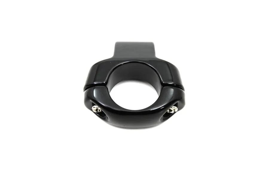 V-Twin Deco Mirror Clamp Black - Part Number 60-0006B by V-Twin