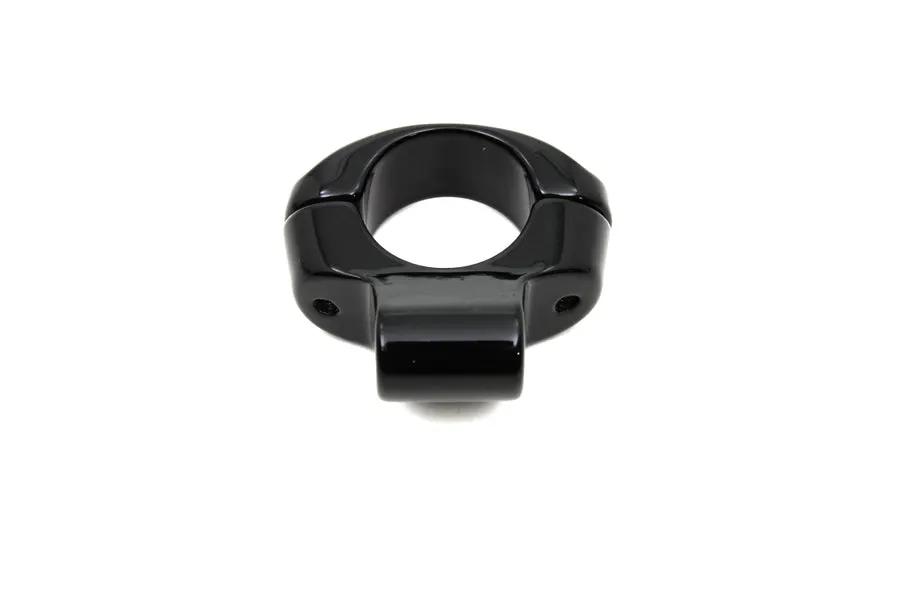 V-Twin Deco Mirror Clamp Black - Part Number 60-0006B by V-Twin