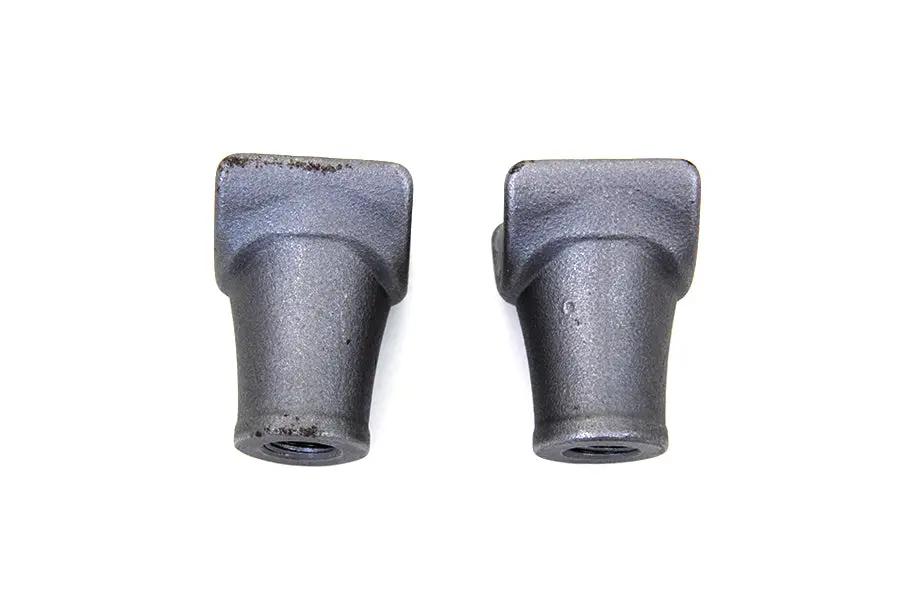 V-Twin Seat Spring Stanchion Set with Adjustable Coped Radius for 1-1/8 to 1-1/4 Inch Tubing by V-Twin