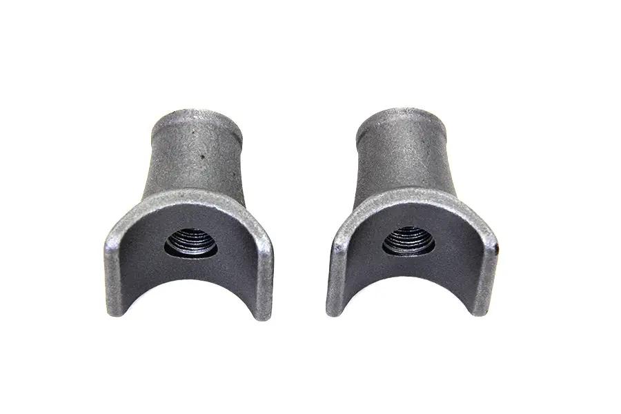 V-Twin Seat Spring Stanchion Set with Adjustable Coped Radius for 1-1/8 to 1-1/4 Inch Tubing by V-Twin