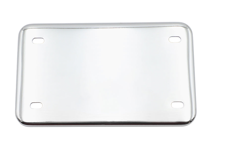 V-Twin License Plate Holder Chrome Part 79105 - Recessed for Plate Mounting