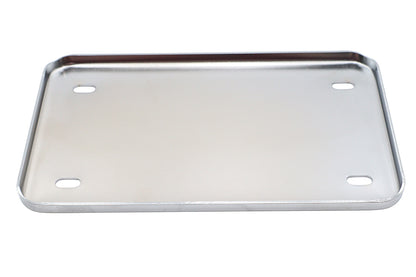 V-Twin License Plate Holder Chrome Part 79105 - Recessed for Plate Mounting