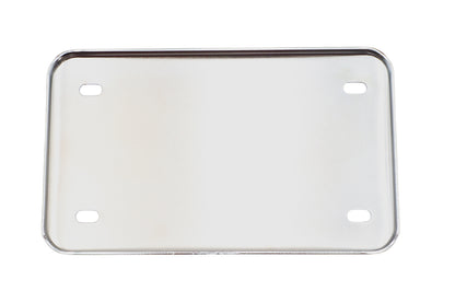 V-Twin License Plate Holder Chrome Part 79105 - Recessed for Plate Mounting