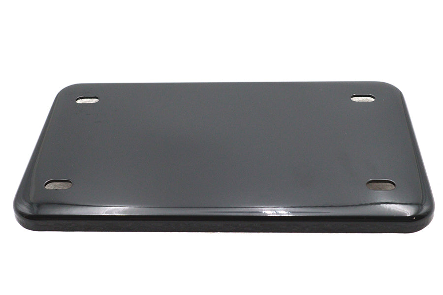 V-Twin 79105B Black Recessed License Plate Holder