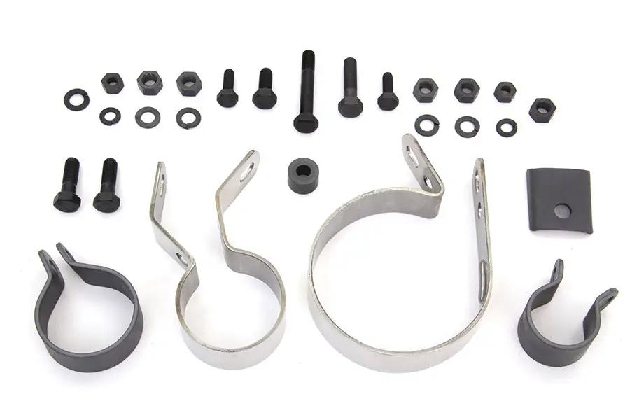 V-Twin Exhaust System Clamp Kit for Harley Davidson FL Models (1941-1950) by V-Twin
