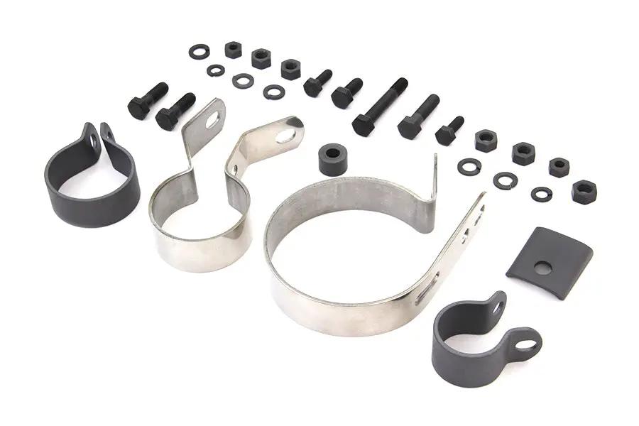 V-Twin Exhaust System Clamp Kit for Harley Davidson FL Models (1941-1950) by V-Twin