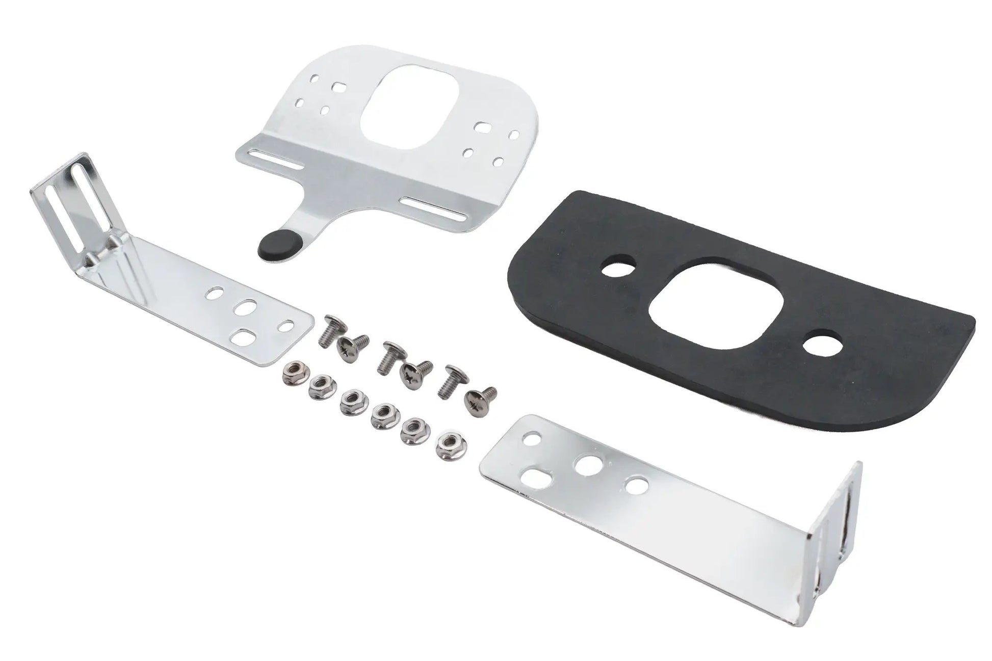 V-Twin Tail Lamp Adjustable Bracket Chrome Part 12-0046A by V-Twin
