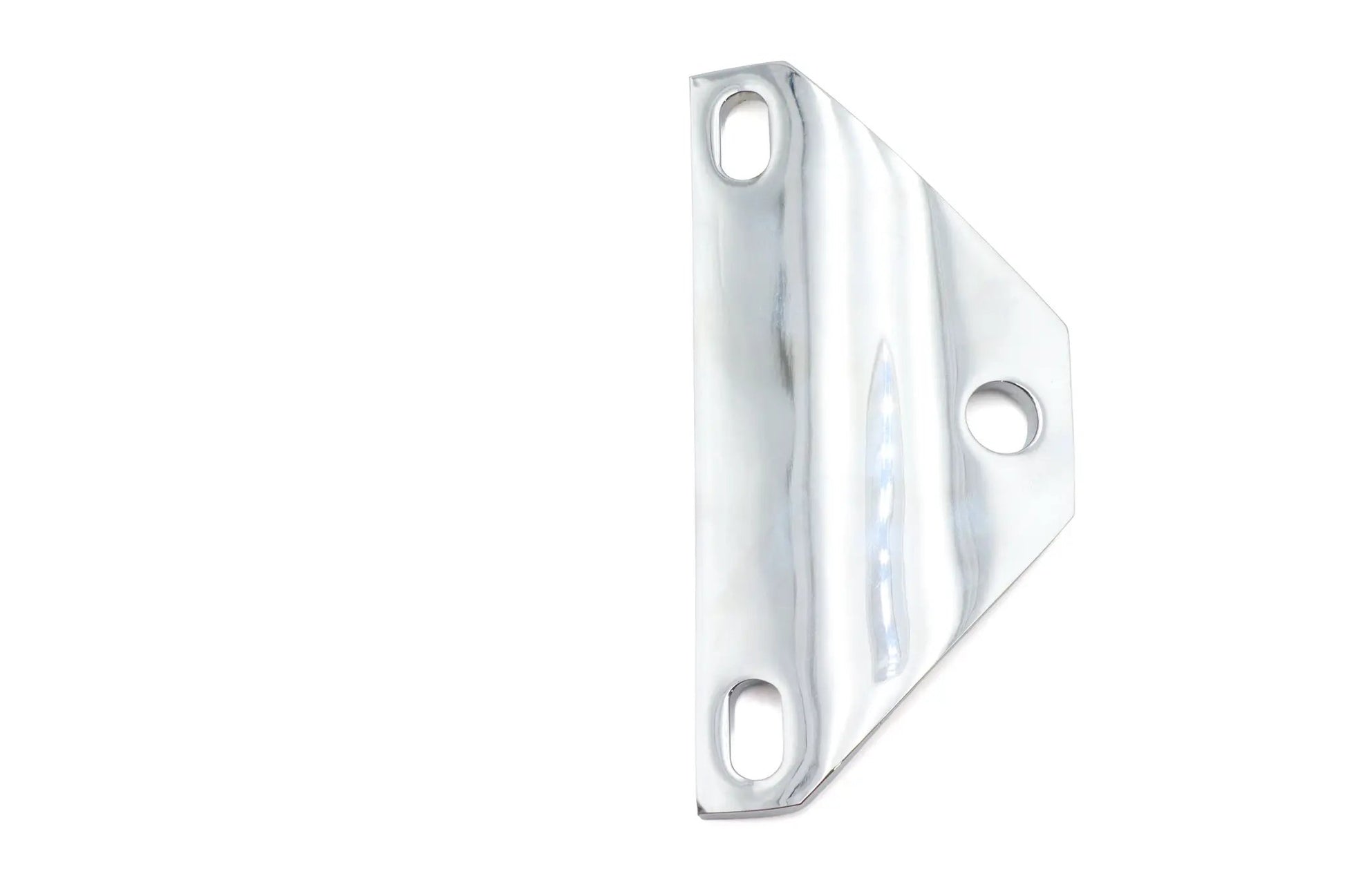 V-Twin Headlamp Mount Bracket Chrome for 4-3/4 Inch Center to Center Headlamp Assembly by V-Twin
