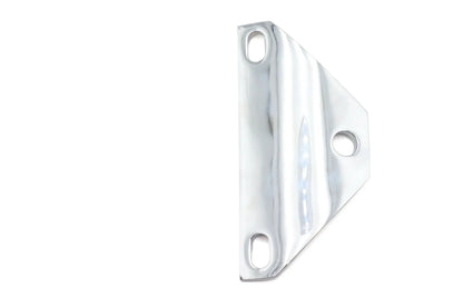 V-Twin Headlamp Mount Bracket Chrome for 4-3/4 Inch Center to Center Headlamp Assembly by V-Twin